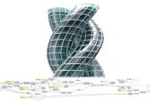 Twisted Parametric Building using Rhino and Grasshopper