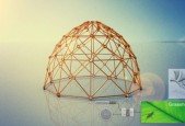 Rhino 3D Grasshopper Structure with connections
