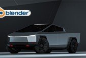 BLENDER- TESLA CYBERTRUCK FORGE
