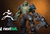 Orc Cyborg Character Creation in Zbrush