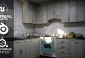 Creating a Kitchen Environment in Blender and Unreal Engine