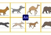 Learn to Animate Animal Attitude WalksRuns in Adobe Animate