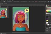 Create a Female Cartoon Portrait with Affinity Designer_1