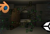 C# Procedural Random Dungeon Generator in Unity 3D Blender