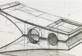 Pencil Drawing Product Drawing Design with Perspective