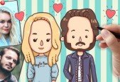 How to Draw Cute Cartoon Caricature