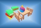 Create 3D Models of Furniture and Books in Paint 3D