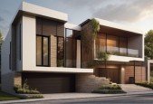 Exterior Design Landscape Architecture with Generative AI