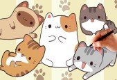 How To Draw Cute And Kawaii Cartoon Cat