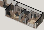 How to make a 3D floor plan interior design in SketchUp Free