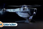 BLENDER- Learn how to create the military Black Hornet drone