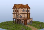 Procedural House in Houdini
