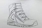 Shoe Drawing Course with Perspective Techniques