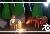 The Ultimate Blender Low Poly Course 2