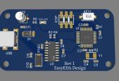 PCB design using EASYEDA